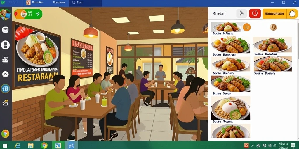 Karakter unik dengan kemampuan yang berbeda-beda.