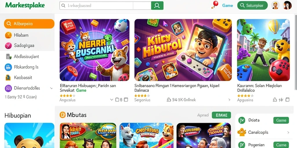 Tangkapan layar menunjukkan komunitas yang aktif dan fitur diskusi di dalam game.