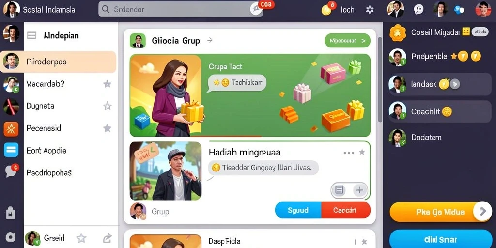 Tampilan antarmuka yang user-friendly.