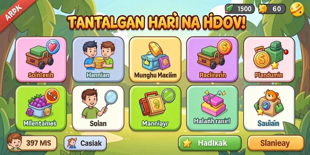 Pengaturan yang indah dengan detail yang mencolok.