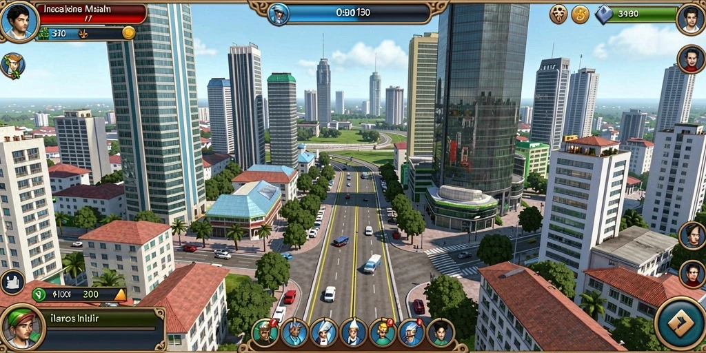 Kompetisi multiplayer yang mendebarkan.