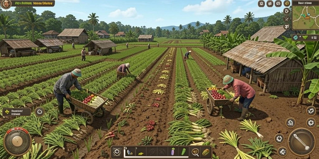 Fitur sosial untuk berinteraksi dengan pemain lain secara real-time.